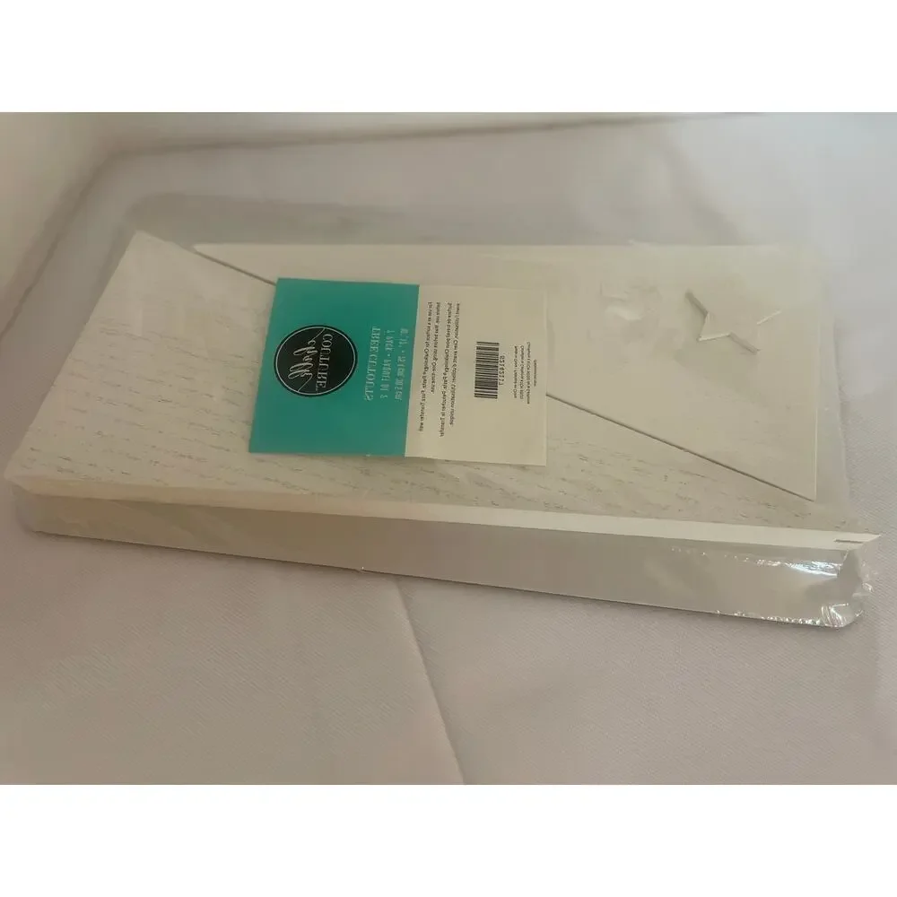 NWT Chalk Couture 2 Pack Christmas Tree‎ Wood Surface Cutouts